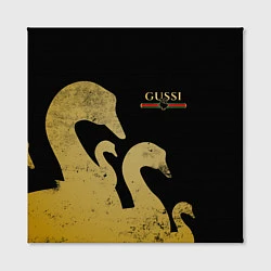Холст квадратный GUSSI: Gold Edition, цвет: 3D-принт — фото 2