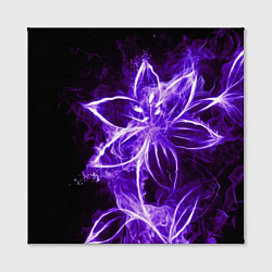 Холст квадратный Цветок Тьмы, цвет: 3D-принт — фото 2