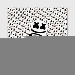 Холст квадратный Marshmello King, цвет: 3D-принт — фото 2
