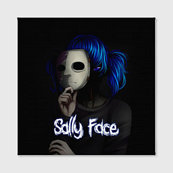 Холст квадратный Sally Face: Dark Mask, цвет: 3D-принт — фото 2