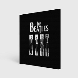 Картина квадратная The Beatles: Black Side