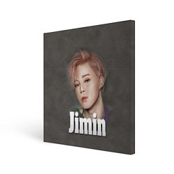 Холст квадратный BTS Jimin, цвет: 3D-принт