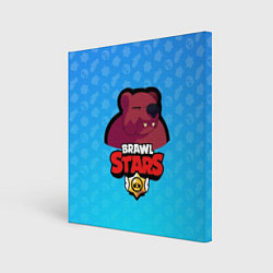 Картина квадратная Bear: Brawl Stars