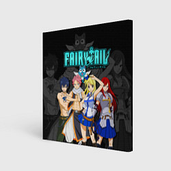 Холст квадратный Fairy Tail, цвет: 3D-принт