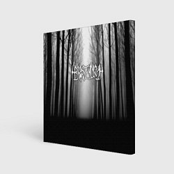 Картина квадратная Темный лес Burzum