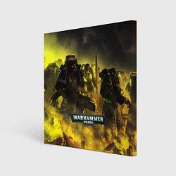 Картина квадратная Warhammer 40K - Космические Десантники
