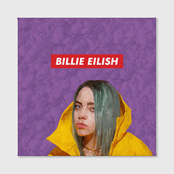 Холст квадратный Billie Eilish, цвет: 3D-принт — фото 2