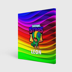 Картина квадратная BRAWL STARS LEON