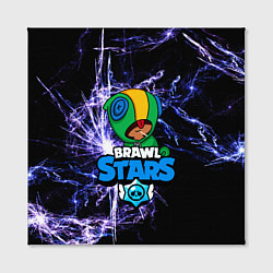 Холст квадратный BRAWL STARS LEON, цвет: 3D-принт — фото 2