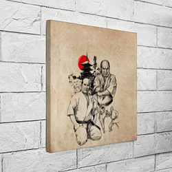 Холст квадратный Масутацу Ояма, цвет: 3D-принт — фото 2