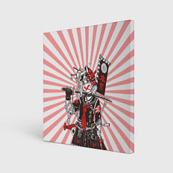 Картина квадратная Убийца розового солнца