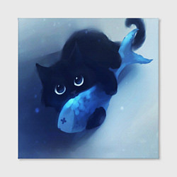 Холст квадратный Аниме CAT, цвет: 3D-принт — фото 2