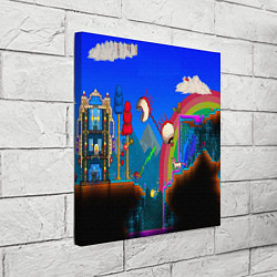 Холст квадратный TERRARIA GAME, цвет: 3D-принт — фото 2