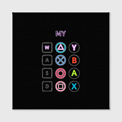 Холст квадратный My Way, цвет: 3D-принт — фото 2