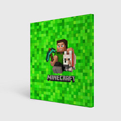 Картина квадратная MINECRAFT