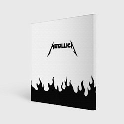 Холст квадратный METALLICA, цвет: 3D-принт