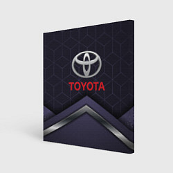 Холст квадратный TOYOTA, цвет: 3D-принт