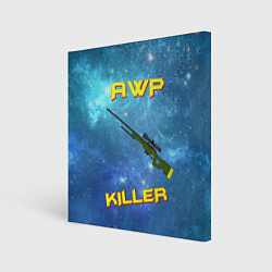 Картина квадратная AWP killer