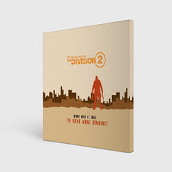 Картина квадратная Tom Clancy's The Division 2