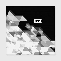 Холст квадратный Muse, цвет: 3D-принт — фото 2
