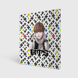Картина квадратная BTS