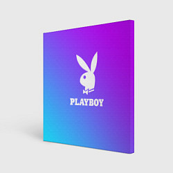 Холст квадратный PLAYBOY, цвет: 3D-принт