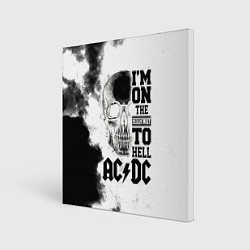 Картина квадратная I'm on the highway to hell ACDC