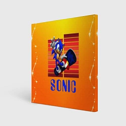 Картина квадратная Sonic - Соник