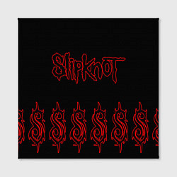 Холст квадратный Slipknot 5, цвет: 3D-принт — фото 2