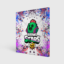 Картина квадратная Brawl Stars Spike