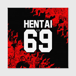 Холст квадратный HENTAI 02, цвет: 3D-принт — фото 2