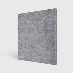 Холст квадратный Серый бетон, цвет: 3D-принт
