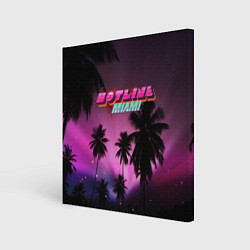 Картина квадратная HOTLINE MIAMI