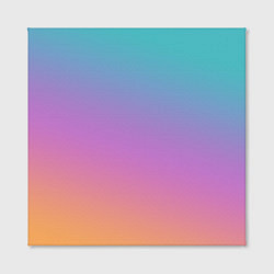 Холст квадратный Градиент, цвет: 3D-принт — фото 2