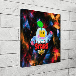 Холст квадратный BRAWL STARS СПРАУТ, цвет: 3D-принт — фото 2