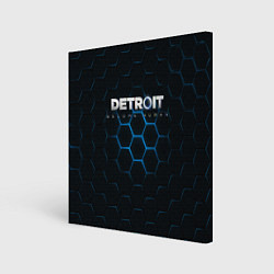 Холст квадратный DETROIT S, цвет: 3D-принт