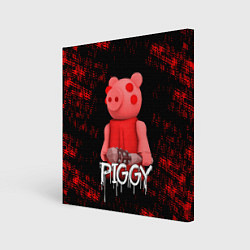 Картина квадратная Roblox Piggy