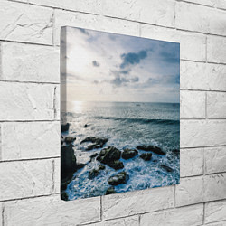 Холст квадратный Море, цвет: 3D-принт — фото 2