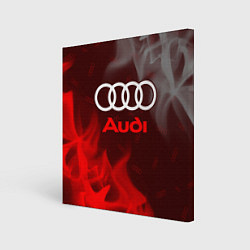 Холст квадратный AUDI АУДИ, цвет: 3D-принт