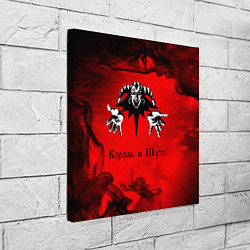 Холст квадратный КОРОЛЬ И ШУТ, цвет: 3D-принт — фото 2
