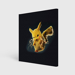 Картина квадратная Pikachu Pika Pika