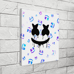 Холст квадратный MARSHMELLO МАРШМЕЛЛОУ, цвет: 3D-принт — фото 2