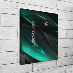 Холст квадратный Lexus, цвет: 3D-принт — фото 2
