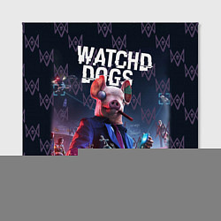 Холст квадратный Watch Dogs: Legion, цвет: 3D-принт — фото 2