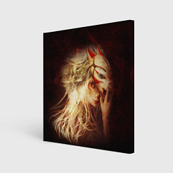 Картина квадратная Кицуне