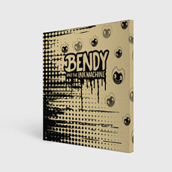Холст квадратный BENDY AND THE INK MACHINE, цвет: 3D-принт