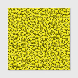 Холст квадратный Смайлики, цвет: 3D-принт — фото 2