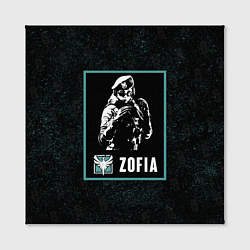 Холст квадратный Zofia, цвет: 3D-принт — фото 2