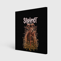 Холст квадратный SLIPKNOT, цвет: 3D-принт