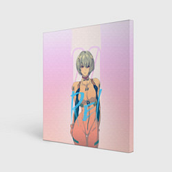 Холст квадратный Rei Ayanami, цвет: 3D-принт